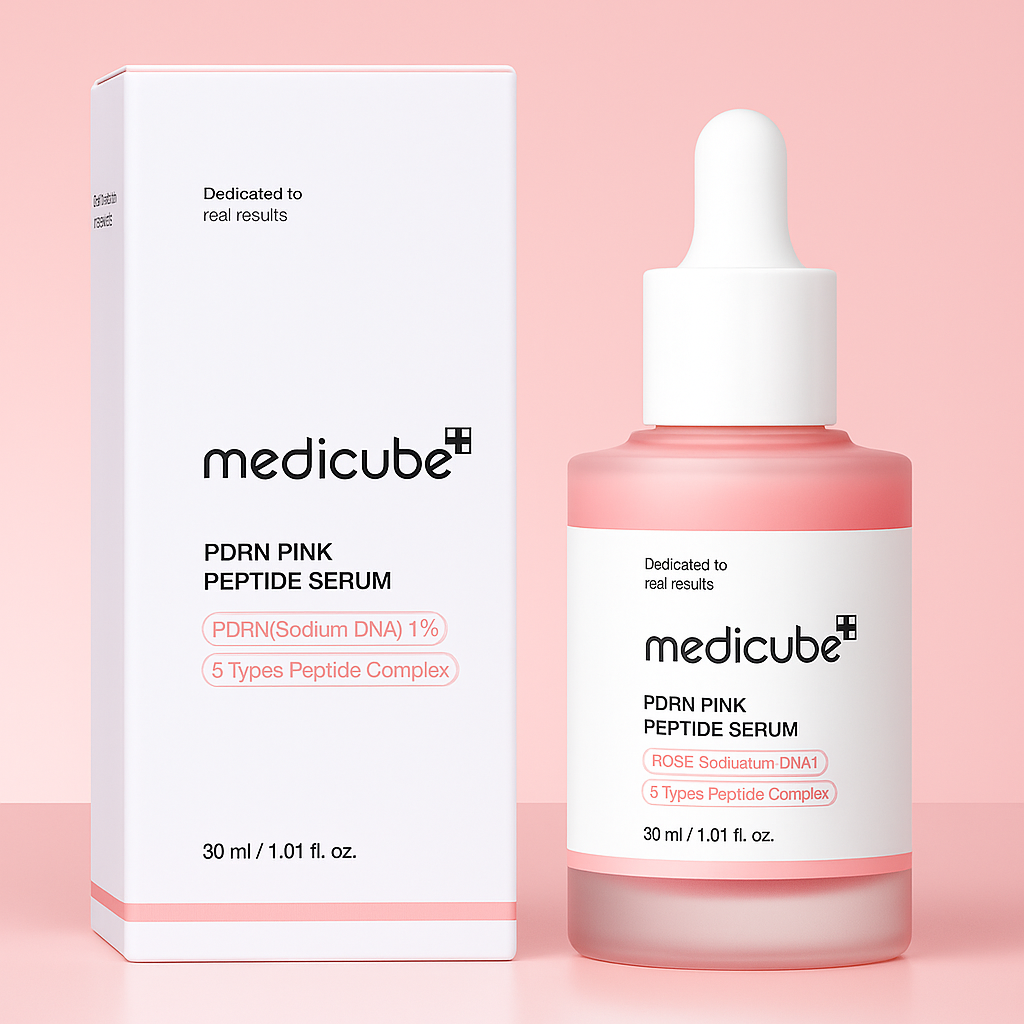 Medicube PDRN Pink Peptide Serum | Multi-Peptide & Anti-Aging Serum