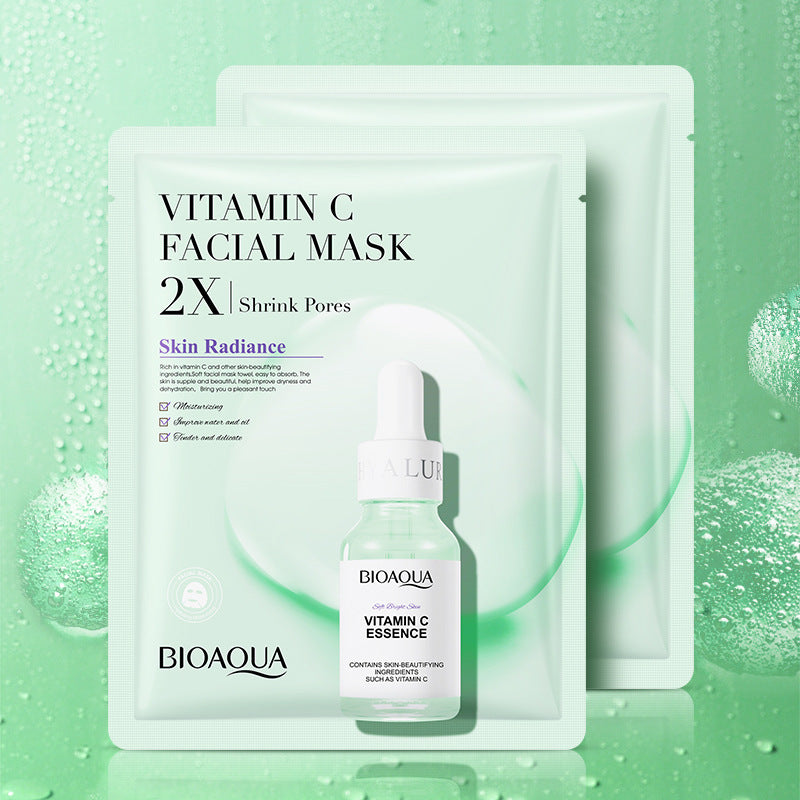 vitamin c facial mask, brightening face mask, hydrating face mask, antioxidant skincare, glow boosting mask, skincare for radiant skin, deep hydration mask, facial treatment, vitamin c skincare, natural face mask