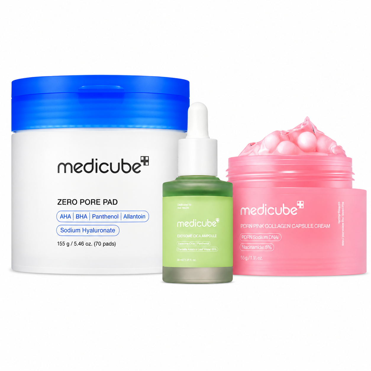 Medicube Pore Refining & Repair Kit Ever Youth | 3-Schritte-Routine
