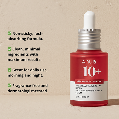 Anua Serum Set | Niacinamid + TXA4 | PDRN + Hyaluron | Azelainsäure + Hyaluron