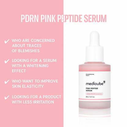 Medicube PDRN Pink Peptide Serum | Multi-Peptide & Anti-Aging