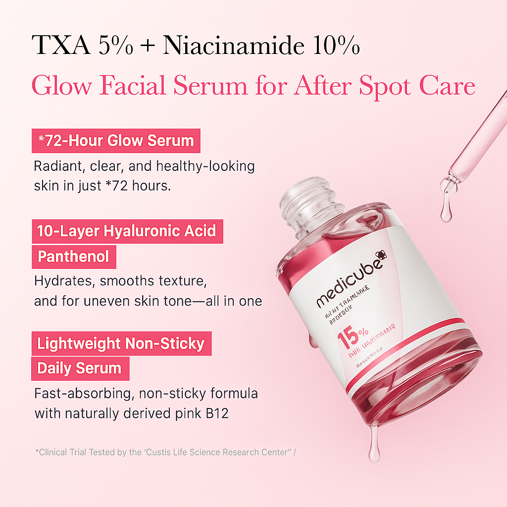 Medicube 15% TXA + Niacinamide Serum | Stain Lightener