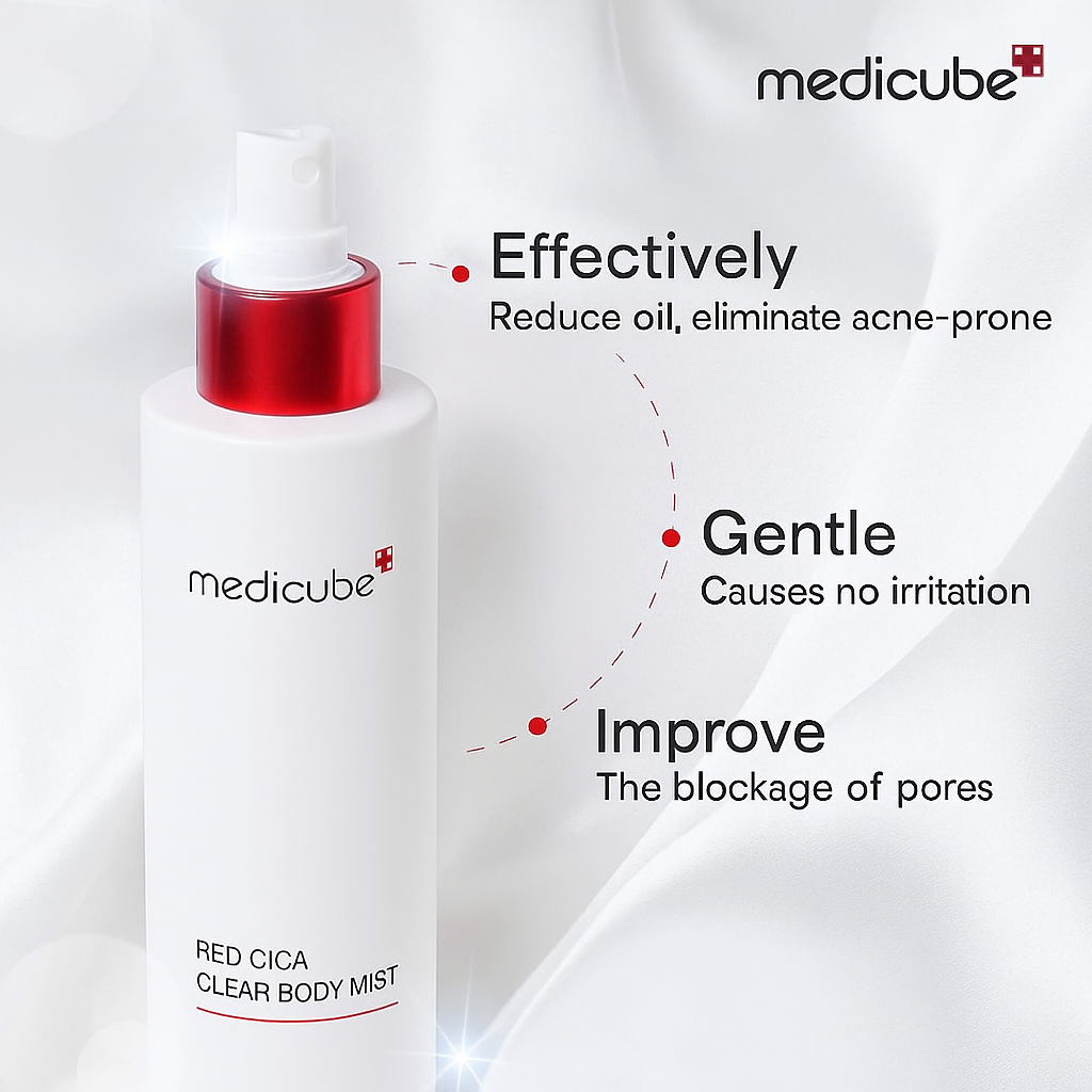 Medicube Red Clear Cica Body Mist | Full Body Refreshing