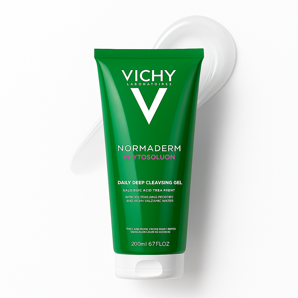 Vichy Normaderm Phytosolution Cleaning Gel 200ml | Daily Use Skincare Gel