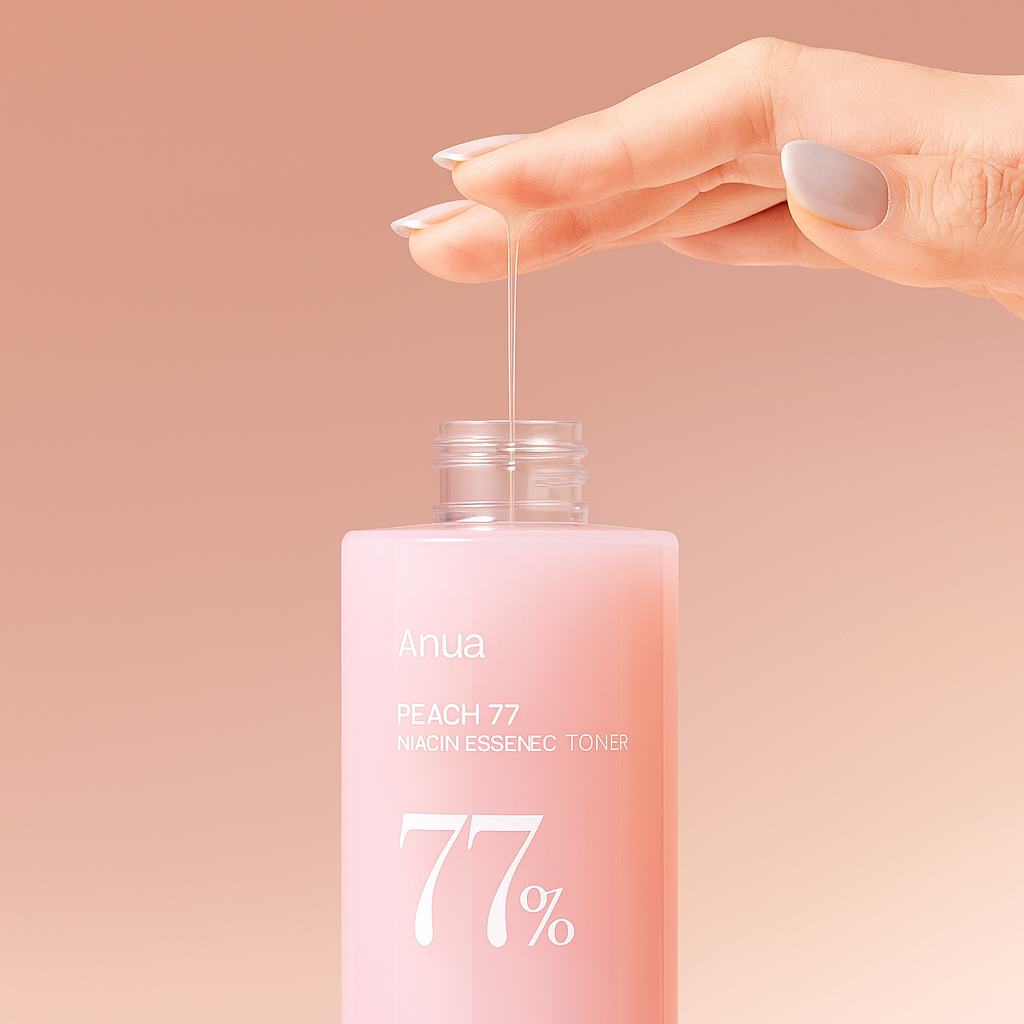 Anua Peach 77% Niacin Essence Toner | Peach Nourishment