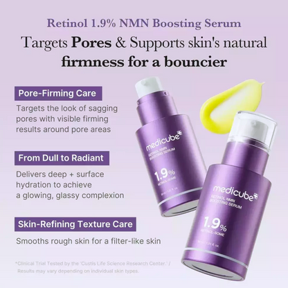 Medicube Retinol NWM Boosting Serum | Steigert die natürliche Kollagenproduktion