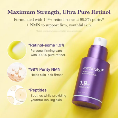 Medicube Retinol NWM Boosting Serum | Steigert die natürliche Kollagenproduktion