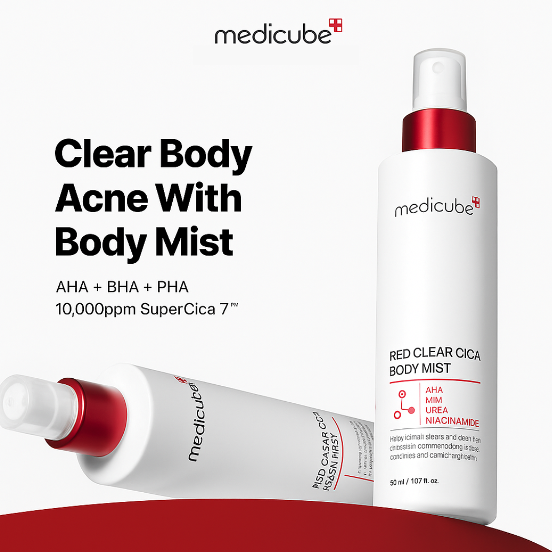 Medicube Red Clear Cica Body Mist | Full Body Refreshing Care