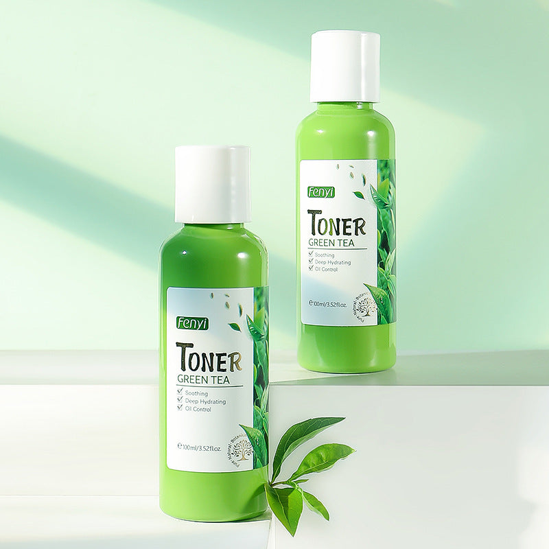 Green Tea Toner, Balances & Refreshes Skin, Controls Excess Oil, Reduces Pore Size, Soothes & Calms Irritated Skin, Rich in Antioxidants, Hydrates & Revitalizes, Promotes Clearer, Healthier Skin, Refreshes Skin Throughout the Day, Lightweight & Non-Greasy Formula, Suitable for All Skin Types.